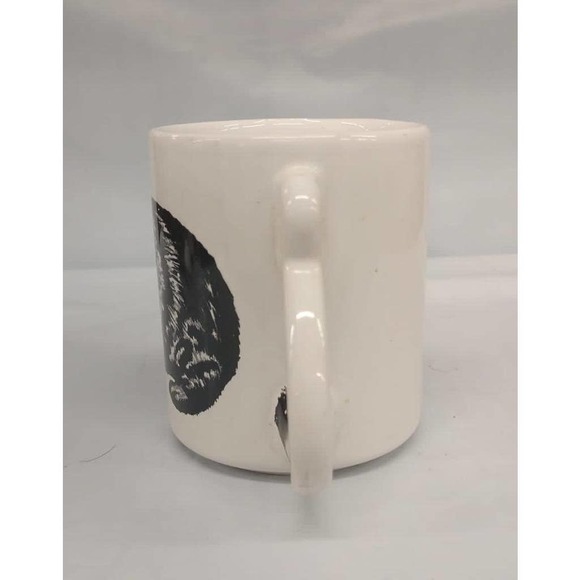 Adorable Cat Kitty Mug With Tail Handle Vintage cat mug with tail handle cat mug - Picture 2 of 4